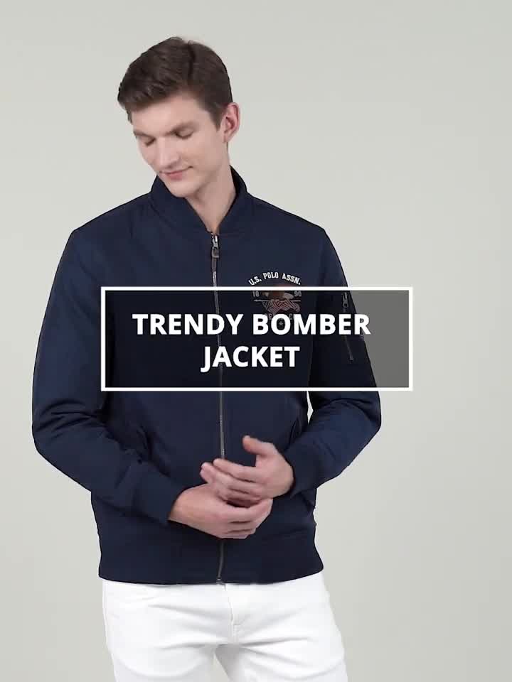 Trendy Bomber Jacket 