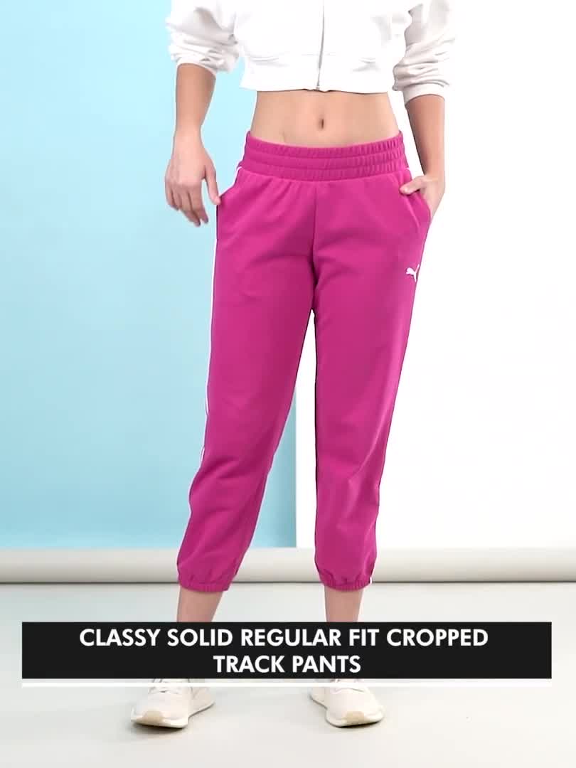 Womens cropped track online pants