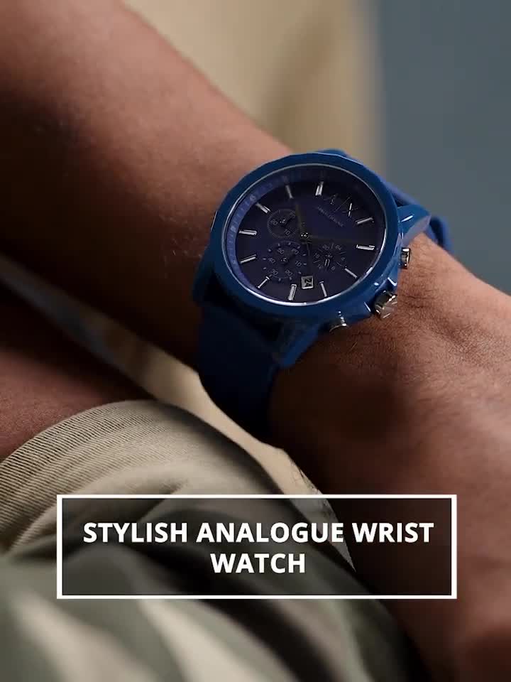 Analog Best ARMANI A/X EXCHANGE Men For Outerbanks Prices - A/X in For Buy EXCHANGE - Outerbanks Men - Watch Analog Online Watch at India ARMANI AX1327