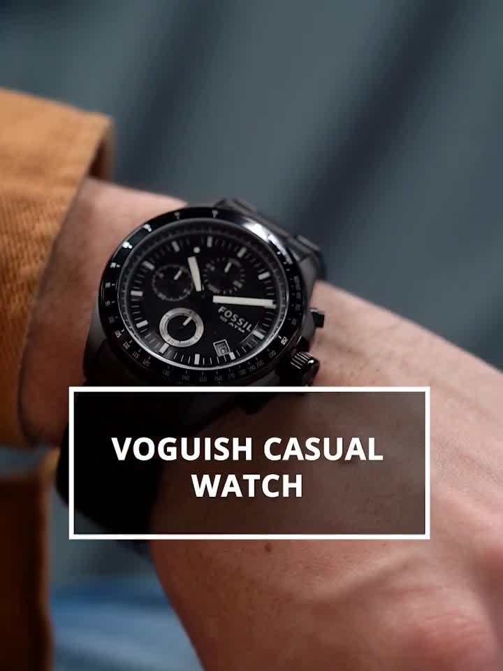 Fossil casual watch new arrivals