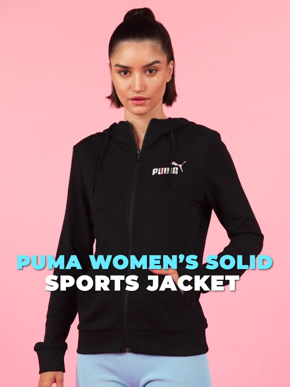 PUMA Full Sleeve Solid Women Jacket - Buy PUMA Full Sleeve Solid