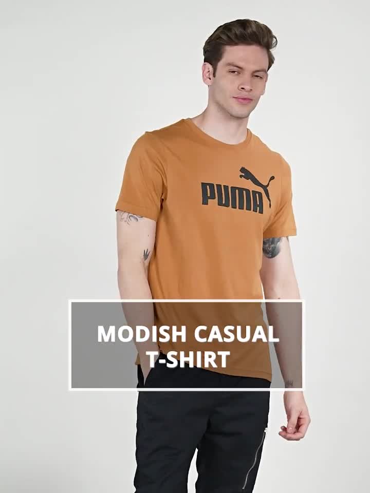 brown puma shirt