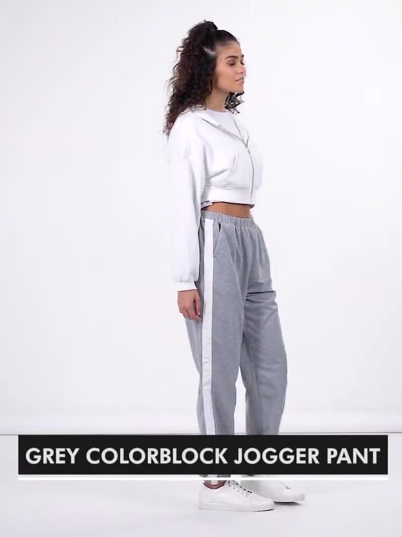 Urbanic Solid Women Grey Track Pants - Buy Urbanic Solid Women Grey Track  Pants Online at Best Prices in India