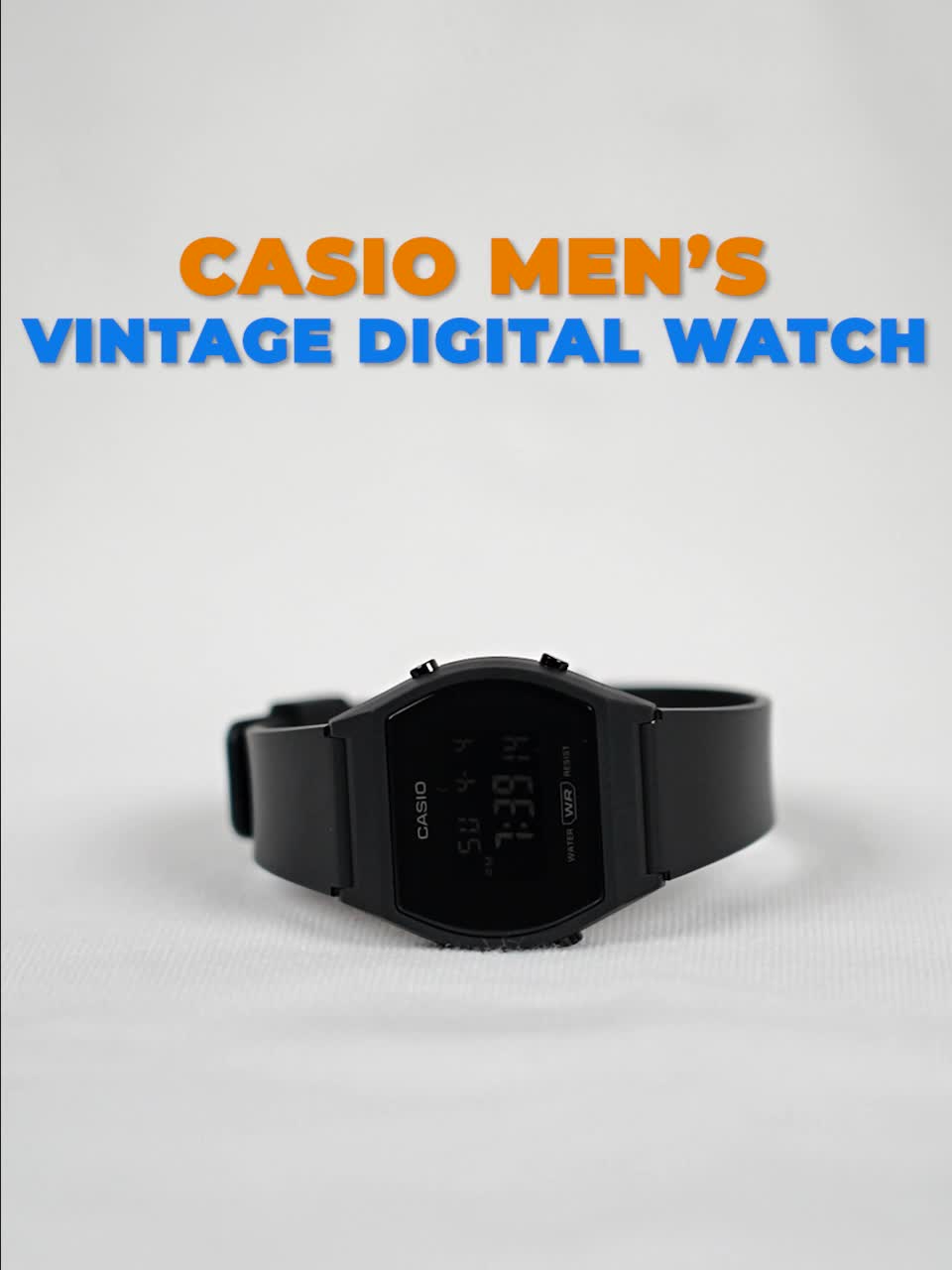 Digital wrist clearance watch casio