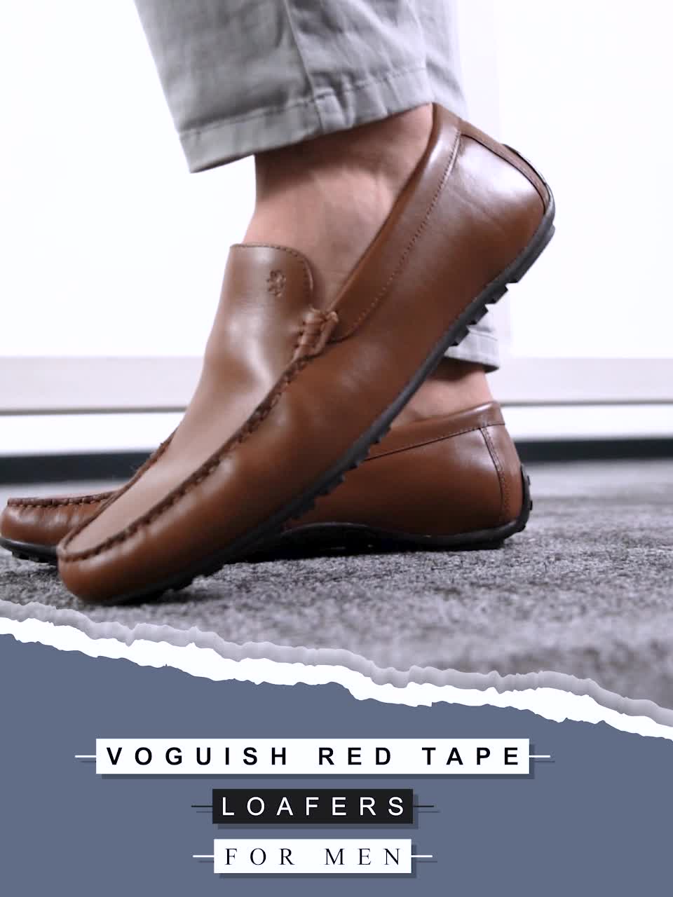 Red tape deals loafers price