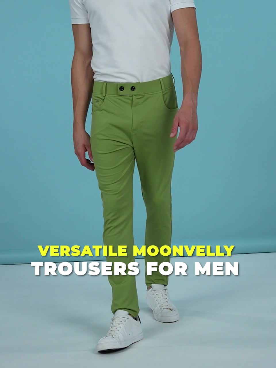 Emerald Green Wide Leg Trousers  Streets of Seoul  Mens Korean Style  Fashion  thestreetsofseoul