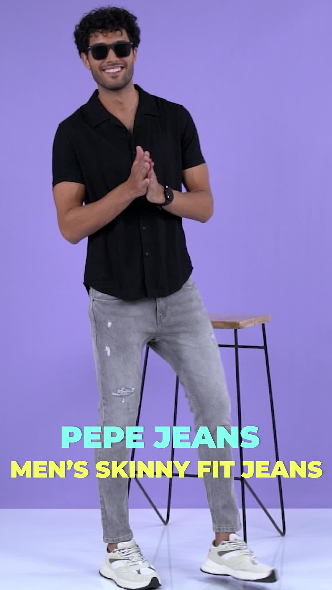 Pepe Jeans Skinny Men Blue Jeans - Buy Pepe Jeans Skinny Men