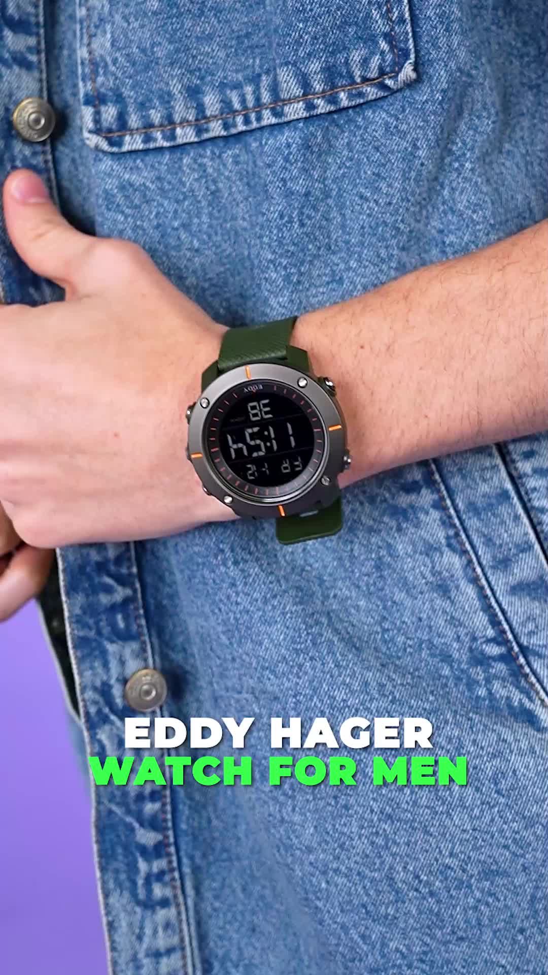 Eddy fashion hager watch price