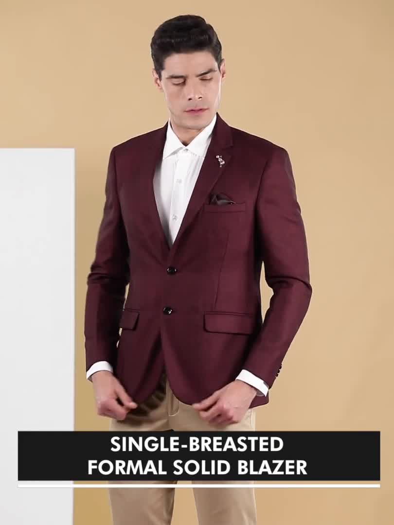 Next Look Solid Single Breasted Formal Men Blazer - Buy Next Look Solid  Single Breasted Formal Men Blazer Online at Best Prices in India