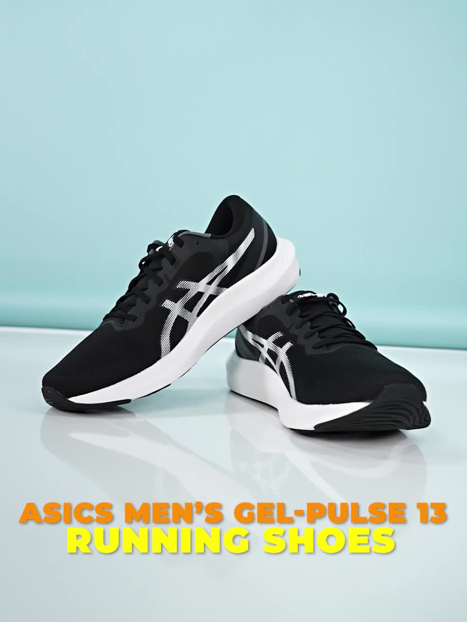 Men's GEL-PULSE 13, Black/White, Running