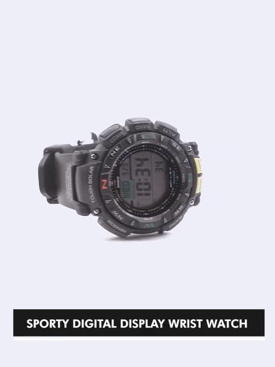 Casio Outdoor Digital Grey Dial Men's Watch-PRG-240-1DR (SL47