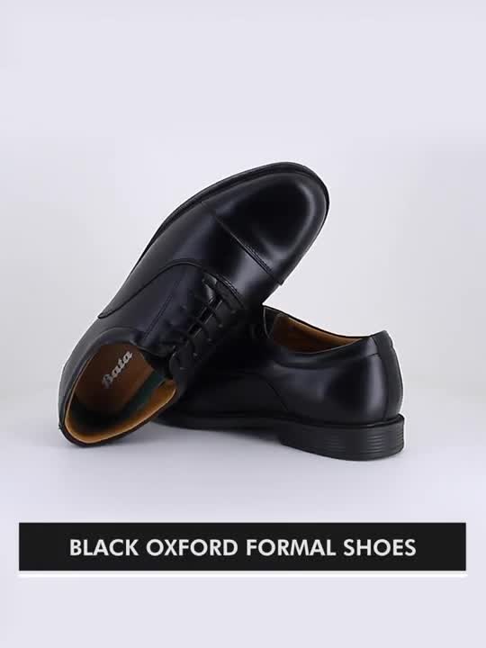 Bata oxford hot sale pattern shoes