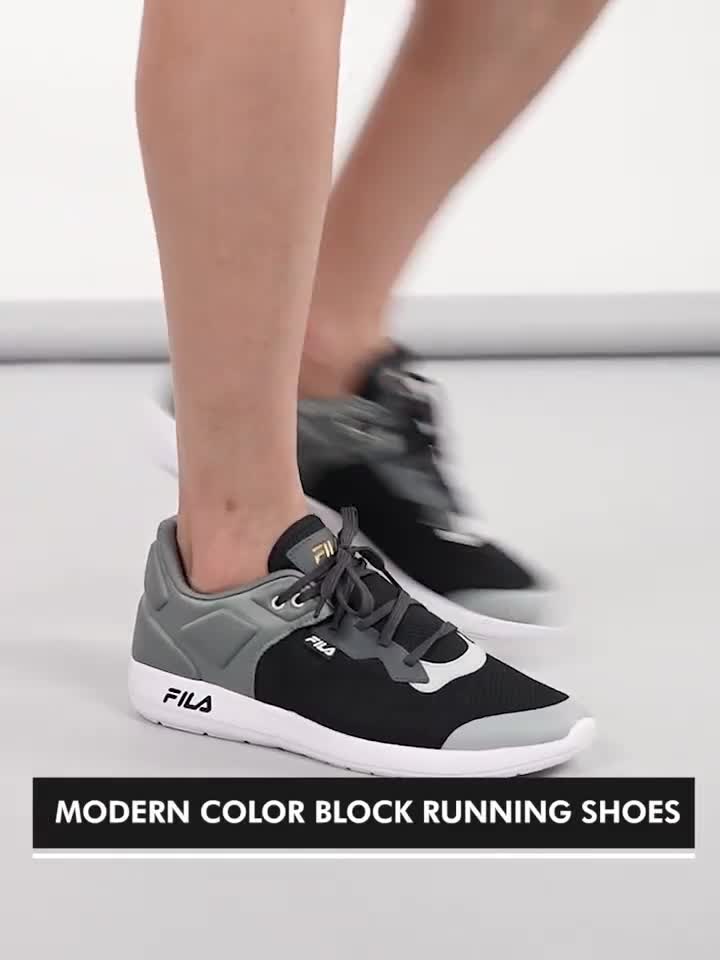 Fila color on sale block shoes