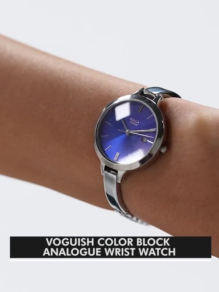 Titan blue dial online ladies watches