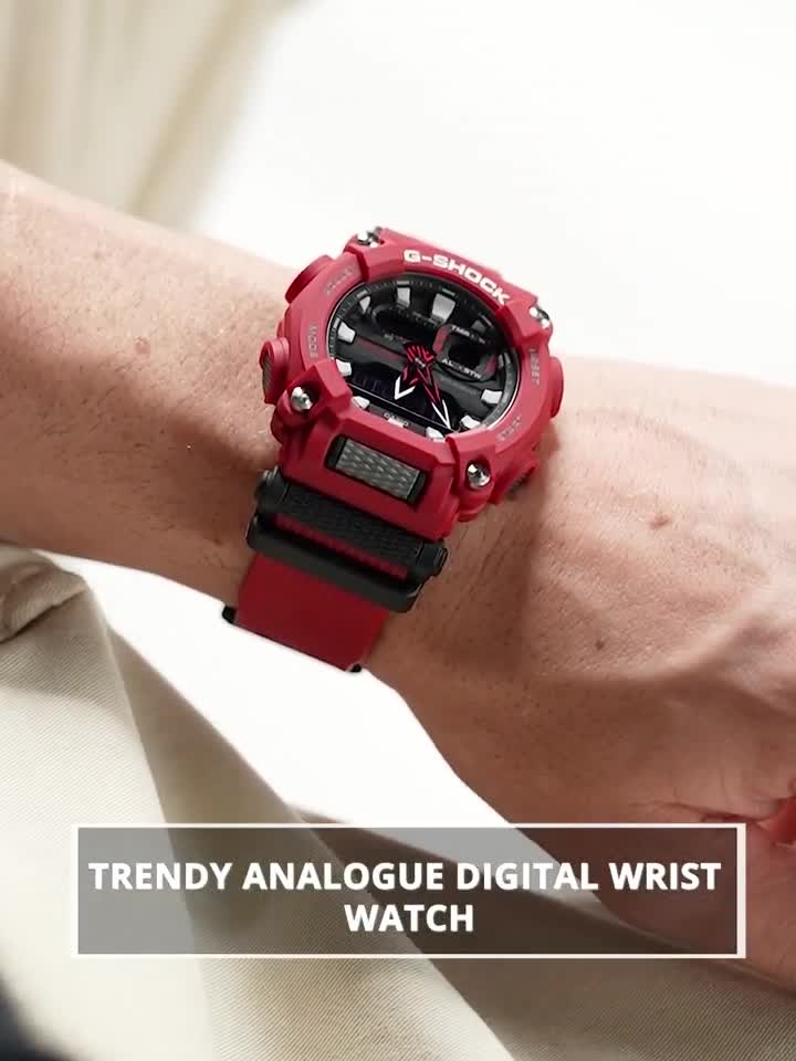 G shock outlet ga 900 red