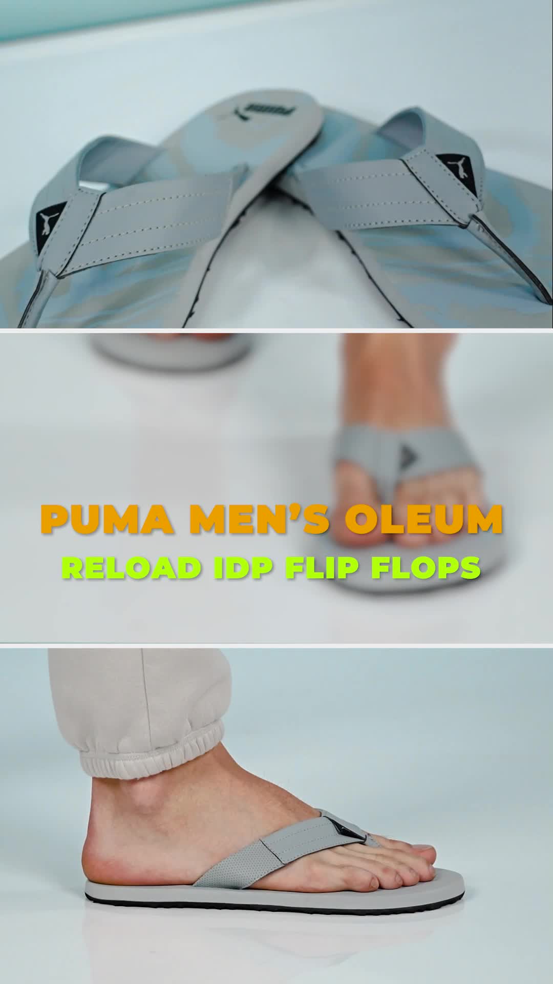 Puma oleum idp top flip flops