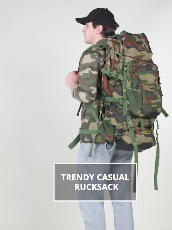 Tripole Colonel Pro Metal Frame Rucksack | Front Opening