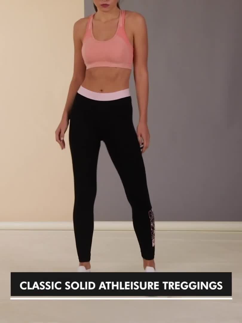 PUMA Women Black Treggings - Buy PUMA Women Black Treggings Online