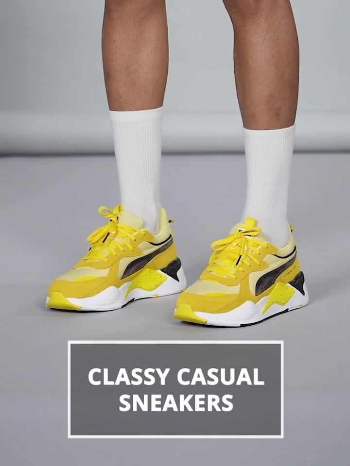 PUMA × Pokémon: Pikachu RS-X Yellow Sneakers - Adult