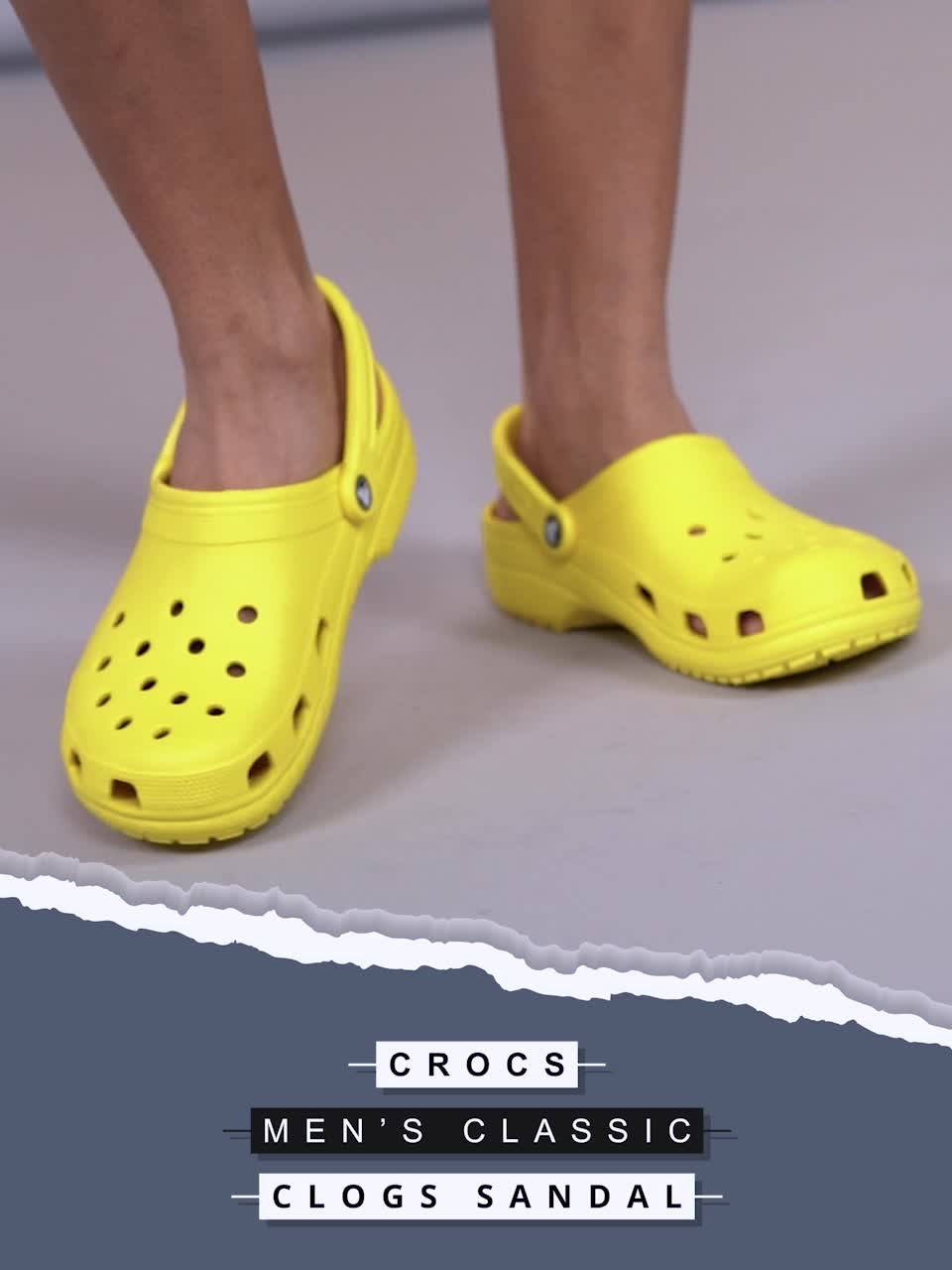 Yellow 2025 women crocs