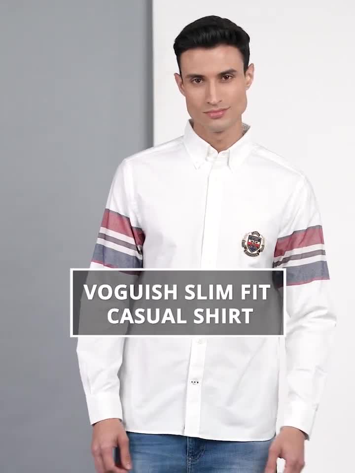 TOMMY HILFIGER Men Printed Casual White Shirt - Buy TOMMY HILFIGER Men  Printed Casual White Shirt Online at Best Prices in India