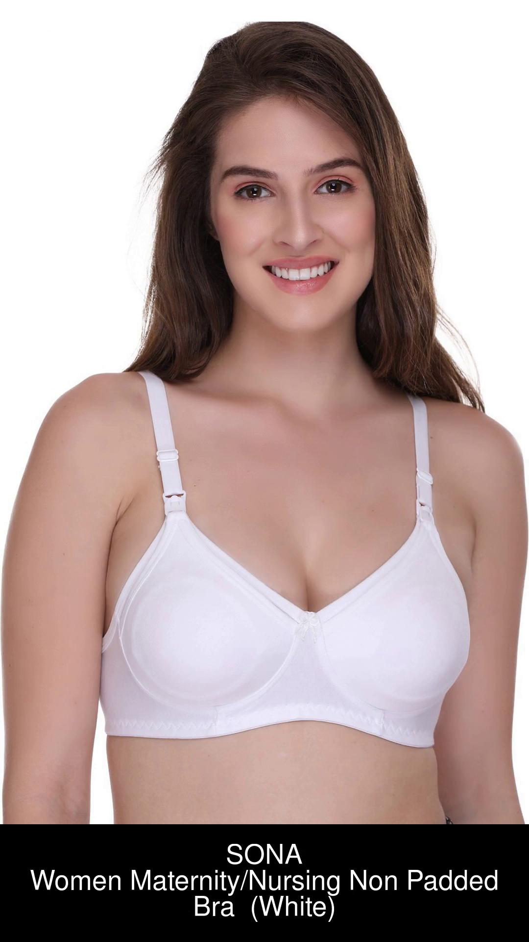 SONA Women's Perfecto Full Coverage Non-Padded Cotton Bra -(E, F, G)Cup –  Online Shopping site in India