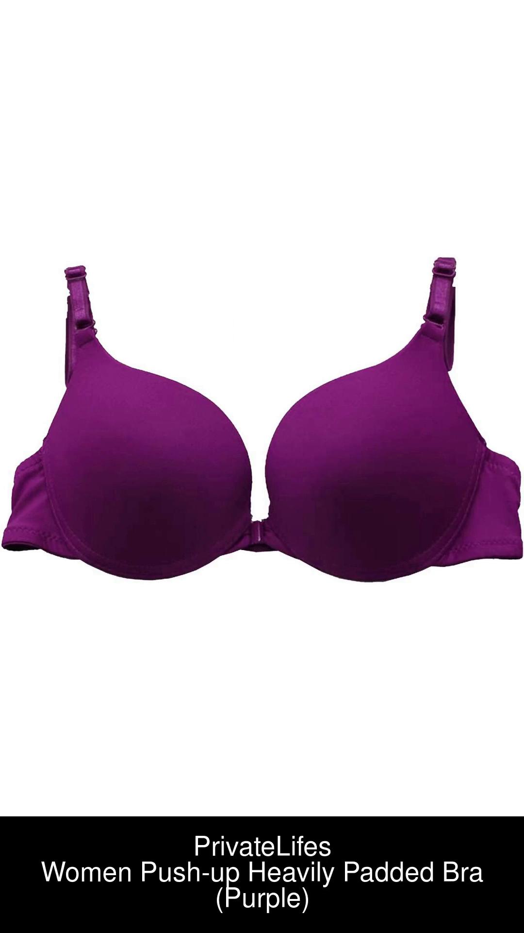 Sophy Medium Purple Plus Balconette with Removable Push Up Cookies