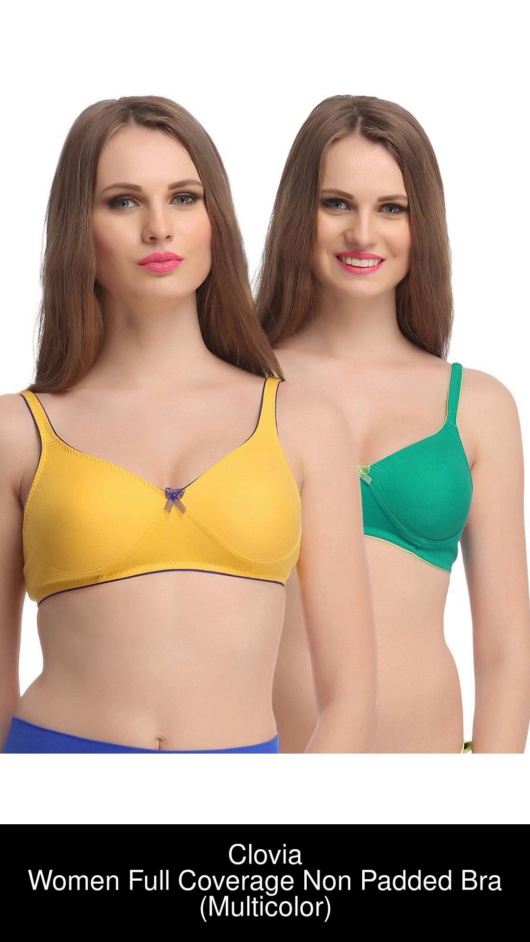 Clovia Women Full Coverage Non Padded Bra - Buy Multicolor Clovia Women  Full Coverage Non Padded Bra Online at Best Prices in India
