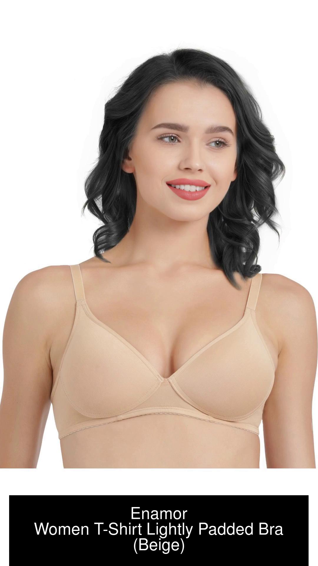 Buy Enamor A039 Perfect Coverage Cotton T-shirt Bra for Women