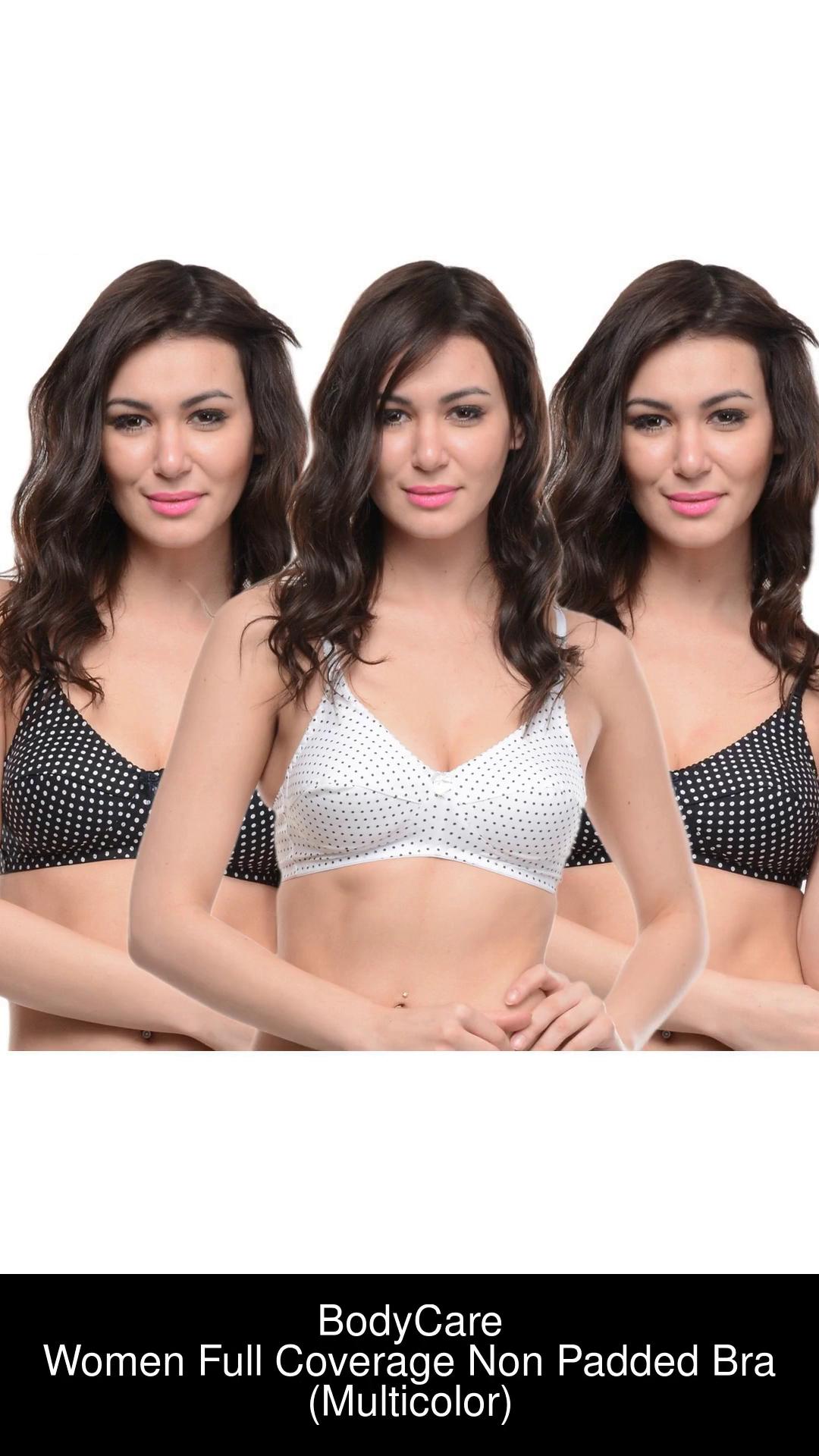 BODYCARE 6586 Cotton, Spandex BCD Cup Perfect Full Coverage Seamless Bra ( 38D, Black) in Ghaziabad at best price by Sports World - Justdial