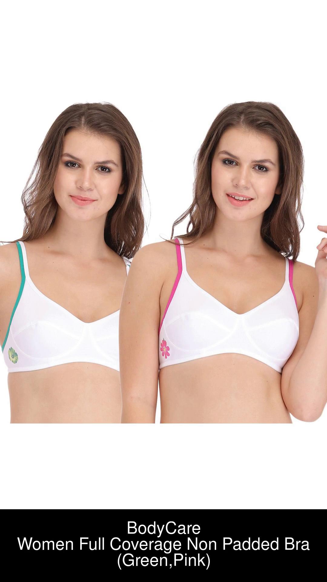 Bodycare T-Shirt : BuyBodycare Padded Bra In Pink-White Color (Pack of 2)  Online