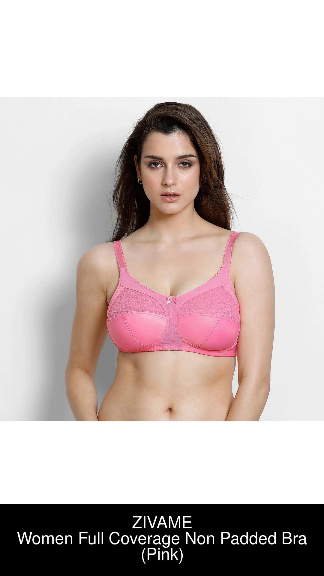 Buy Zivame Pure Cotton Non Padded Wirefree Side Shaping Bra