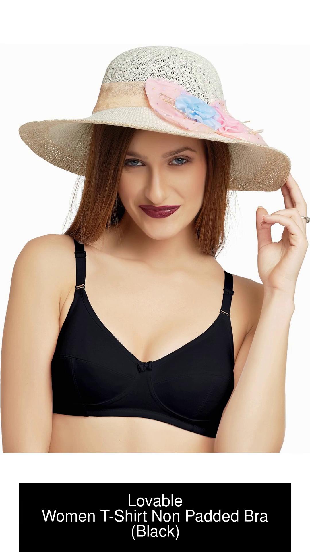 Lovable Women Full Coverage Non Padded Bra - Buy BLACK Lovable Women Full  Coverage Non Padded Bra Online at Best Prices in India