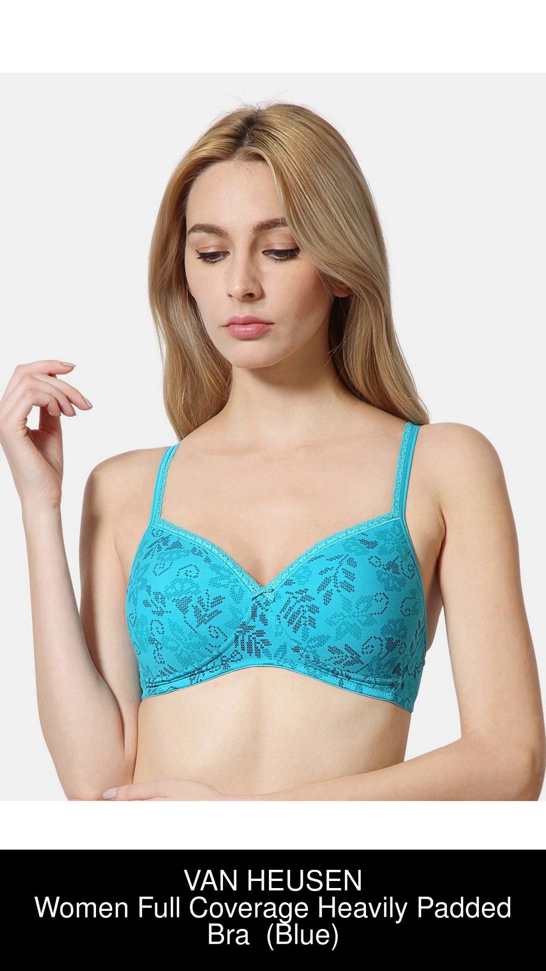 VAN HEUSEN Perforated Cups And Wireless 16 Hours Of Comfort Women Full  Coverage Lightly Padded Bra