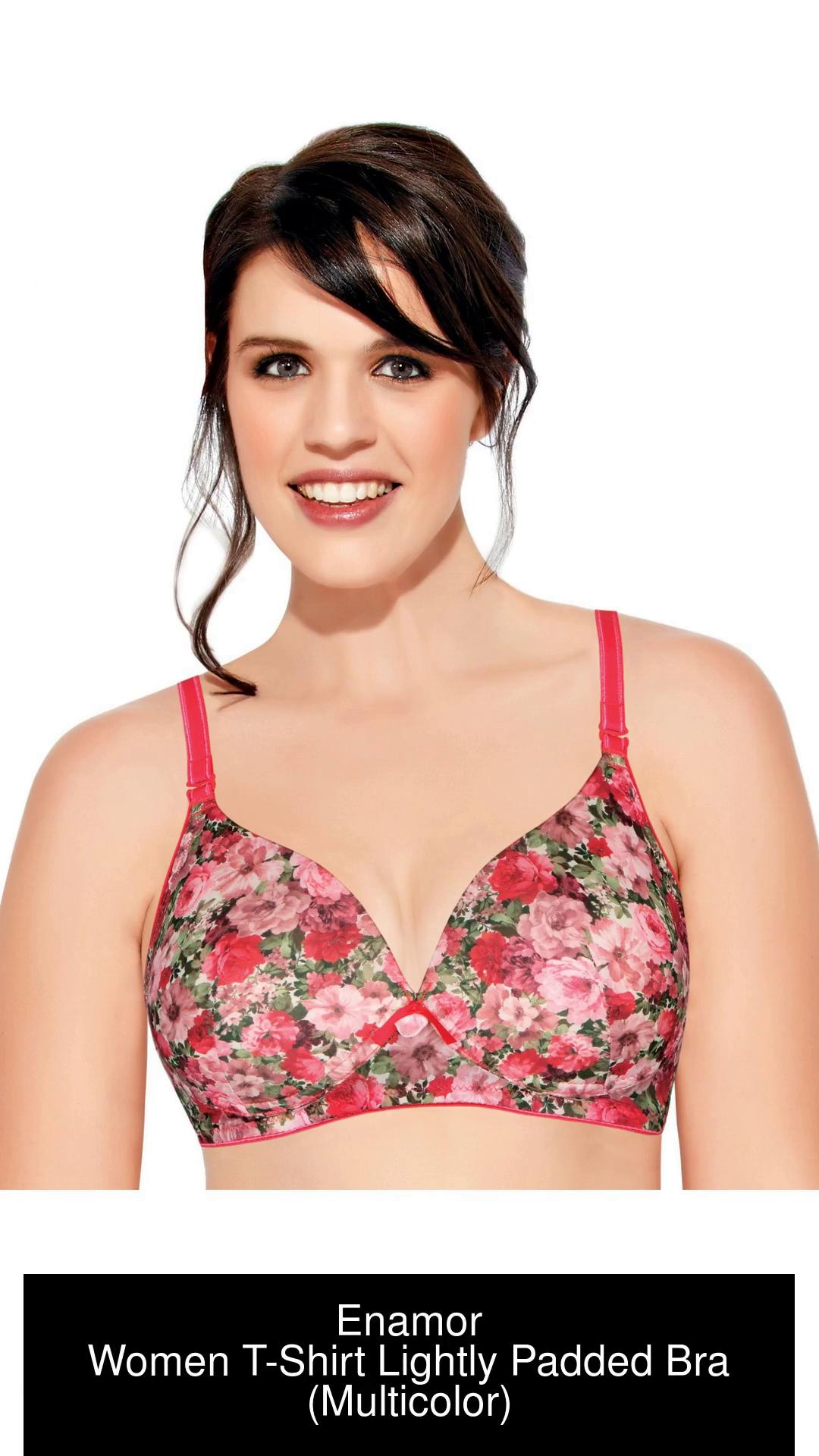 Enamor High Coverage, Wirefree F065 Curve Support Neckline Women T-Shirt  Lightly Padded Bra - Buy Enamor High Coverage, Wirefree F065 Curve Support  Neckline Women T-Shirt Lightly Padded Bra Online at Best Prices