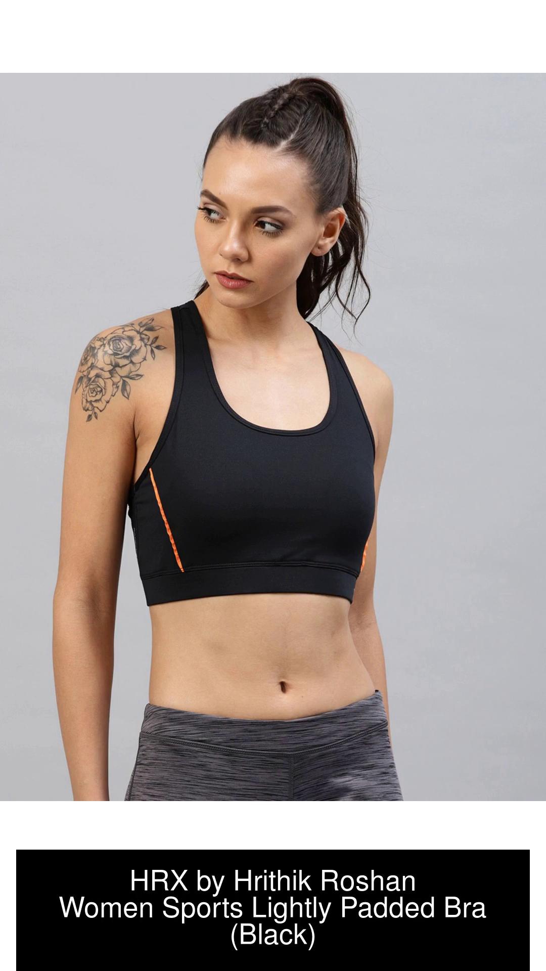 HRX by Hrithik Roshan Women Sports Lightly Padded Bra - Buy HRX by Hrithik  Roshan Women Sports Lightly Padded Bra Online at Best Prices in India