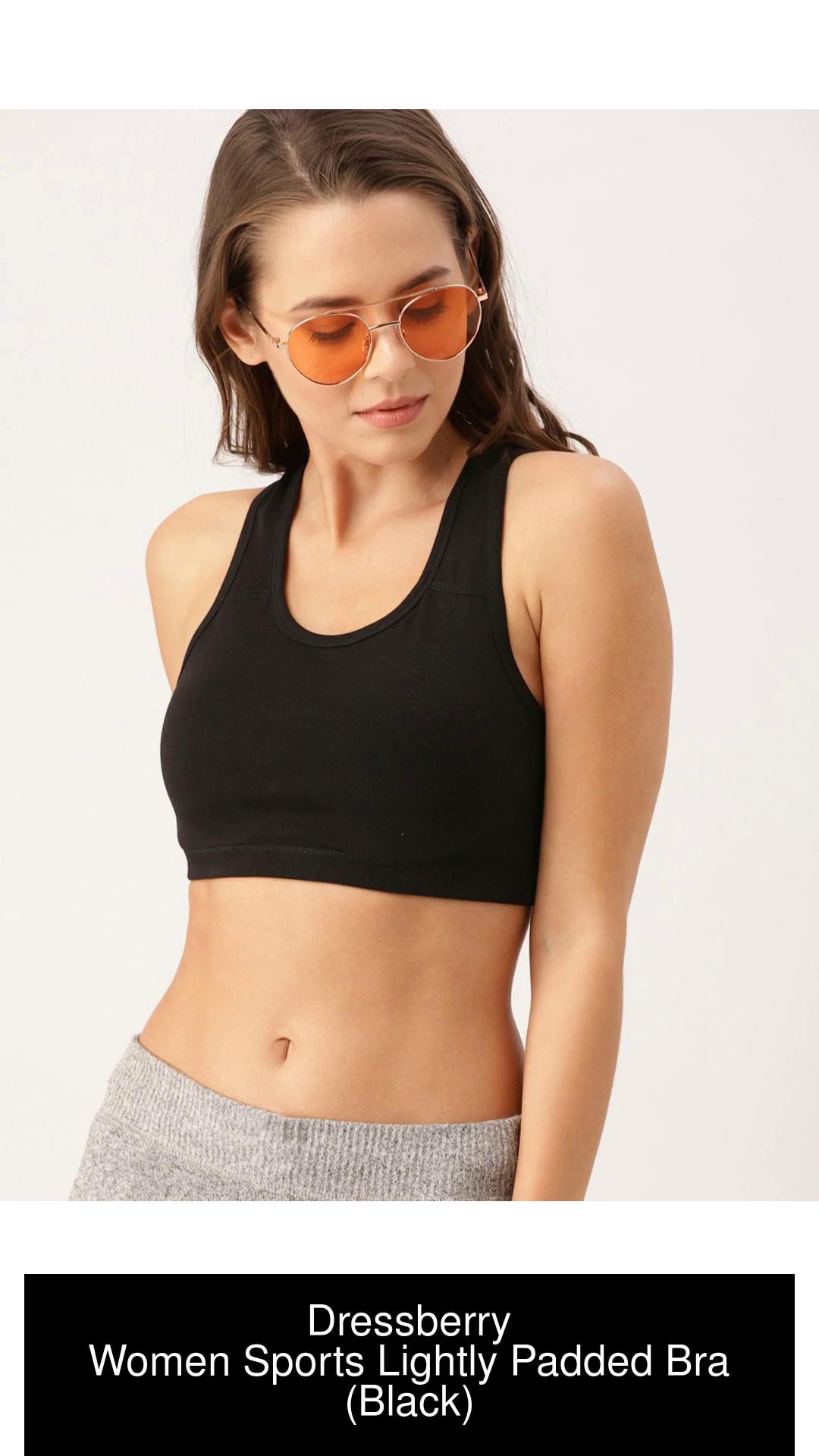 Dressberry Women Sports Lightly Padded Bra - Buy Dressberry Women Sports Lightly  Padded Bra Online at Best Prices in India