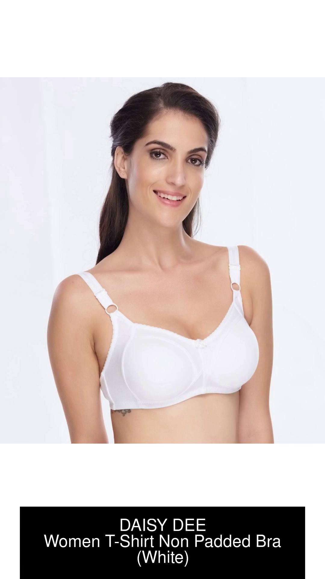 Buy DAISY DEE Women T-Shirt Non Padded Bra (White) Online at Best