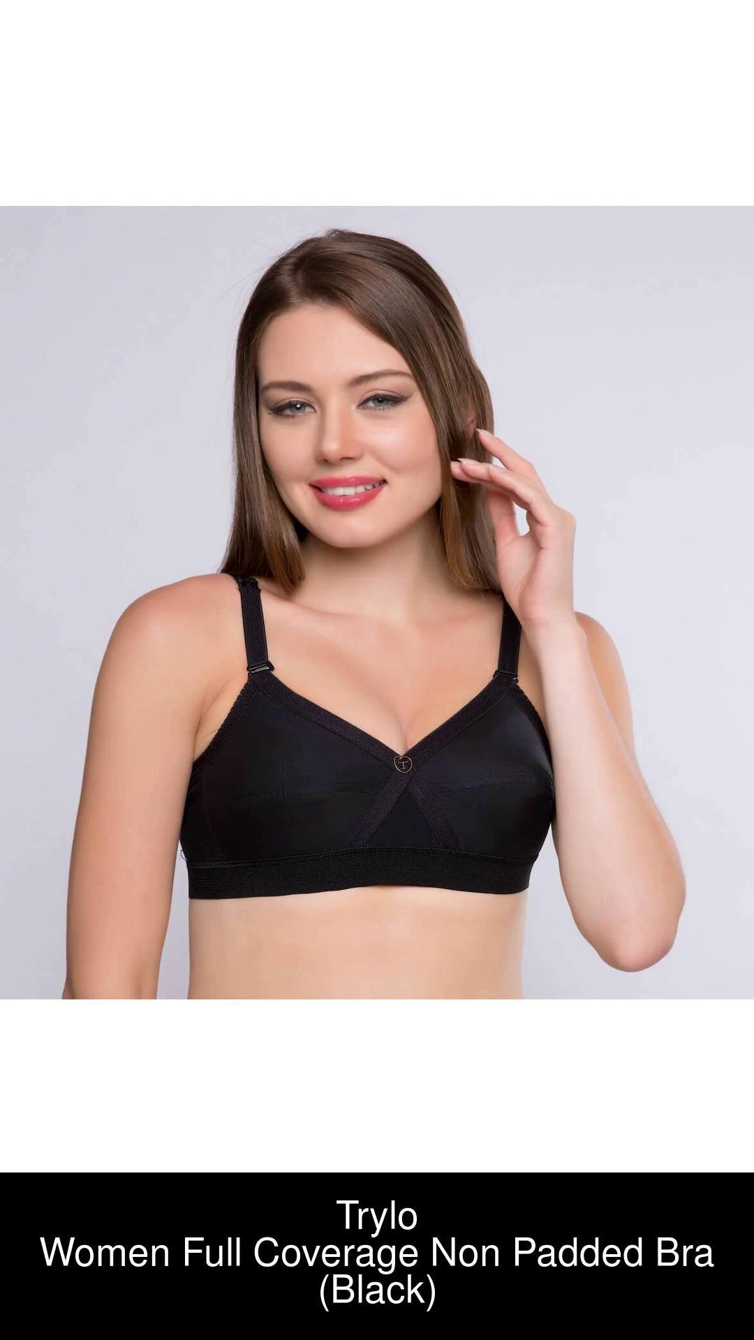 Trylo by Trylo Intimates Krutika Plain Women Full Coverage Non Padded Bra - Buy  Trylo by Trylo Intimates Krutika Plain Women Full Coverage Non Padded Bra  Online at Best Prices in India