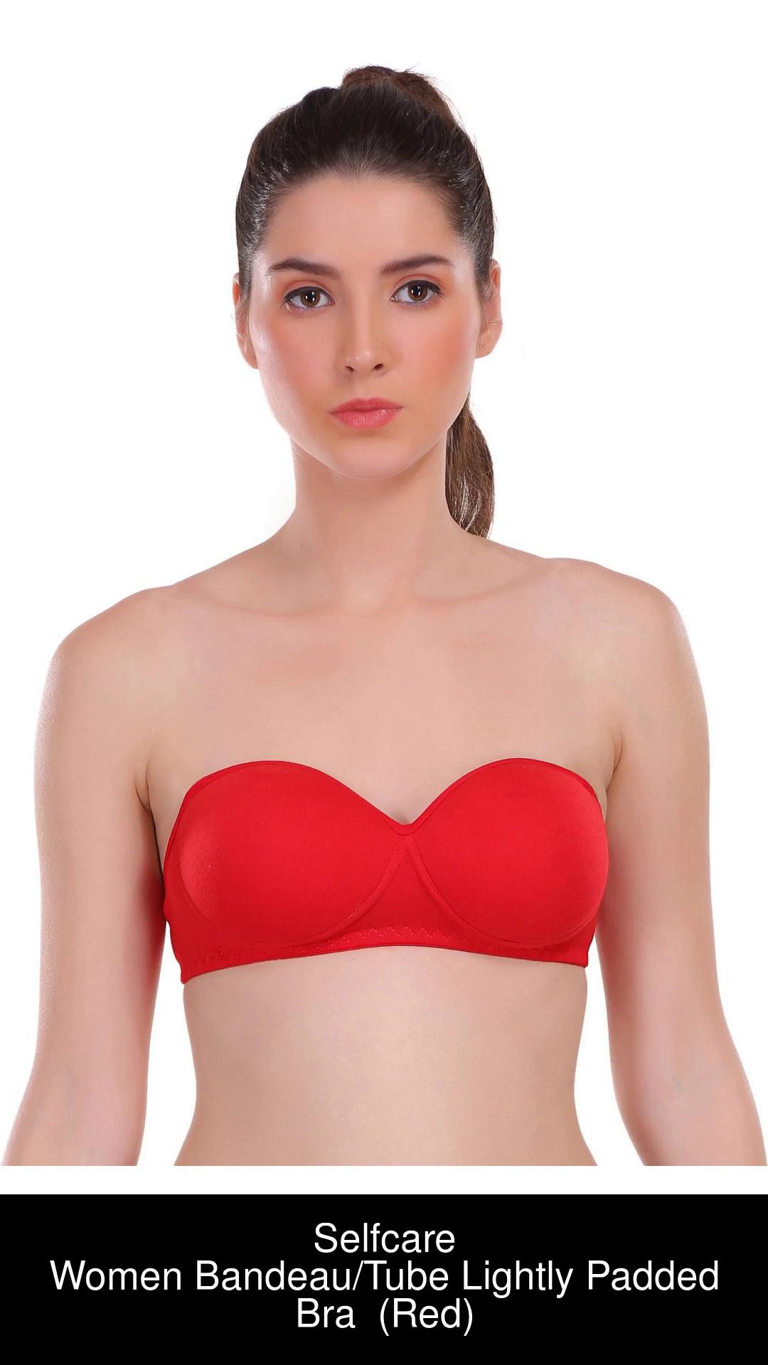 Selfcare Womens Demi Cup Strapless Bra Women Balconette Lightly Padded Bra  - Buy Selfcare Womens Demi Cup Strapless Bra Women Balconette Lightly  Padded Bra Online at Best Prices in India