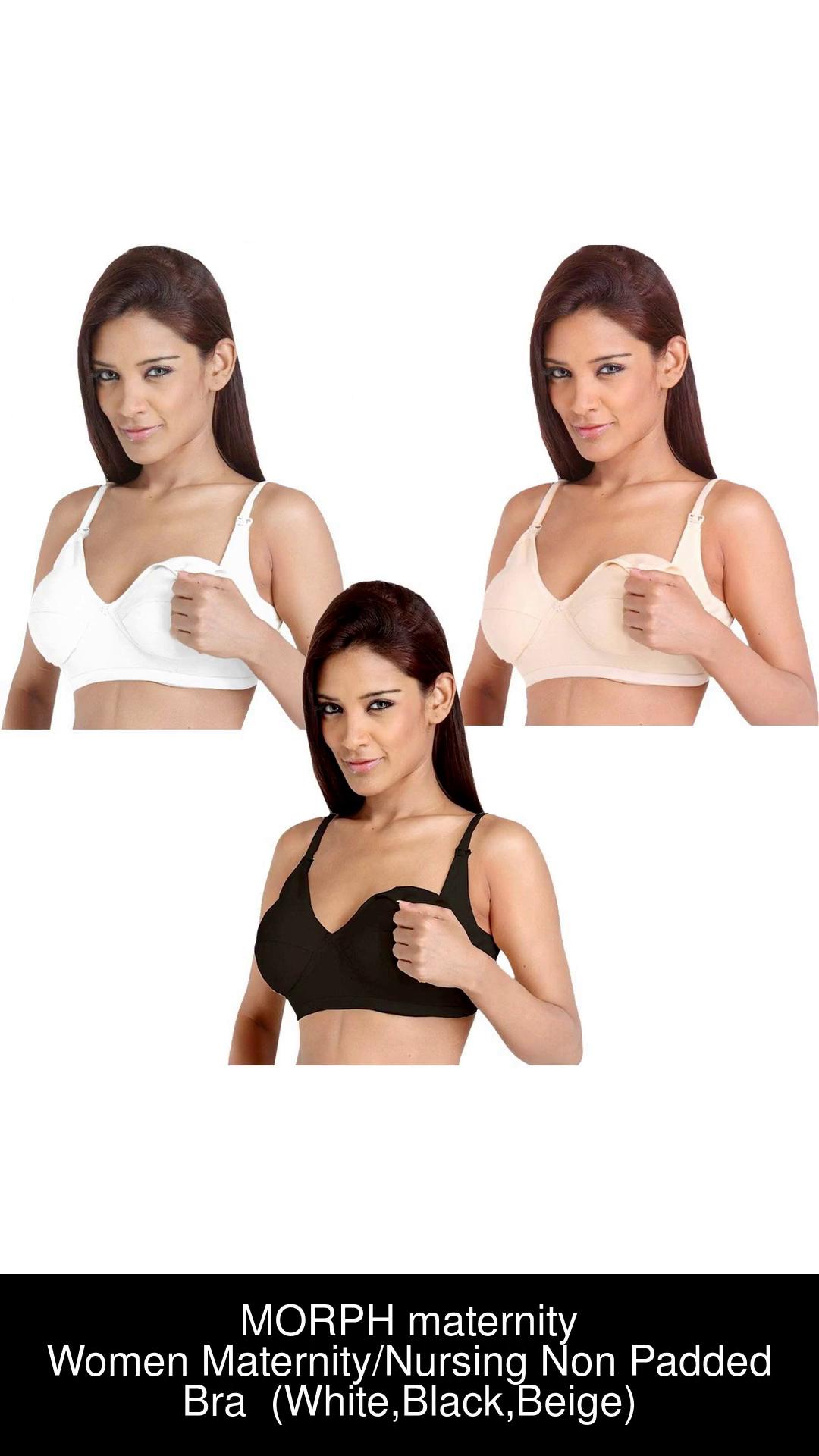 MORPH maternity Pull On Women Full Coverage Bra - Buy White MORPH maternity  Pull On Women Full Coverage Bra Online at Best Prices in India