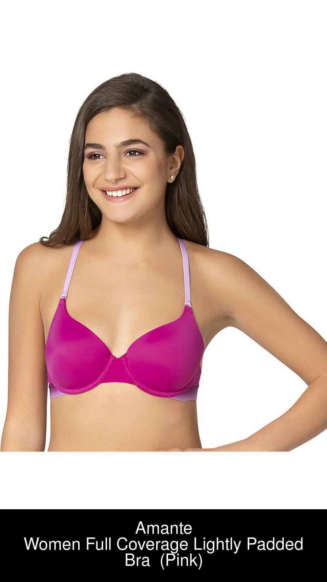 Buy AMANTE Women Blended Underwired Padded Bra