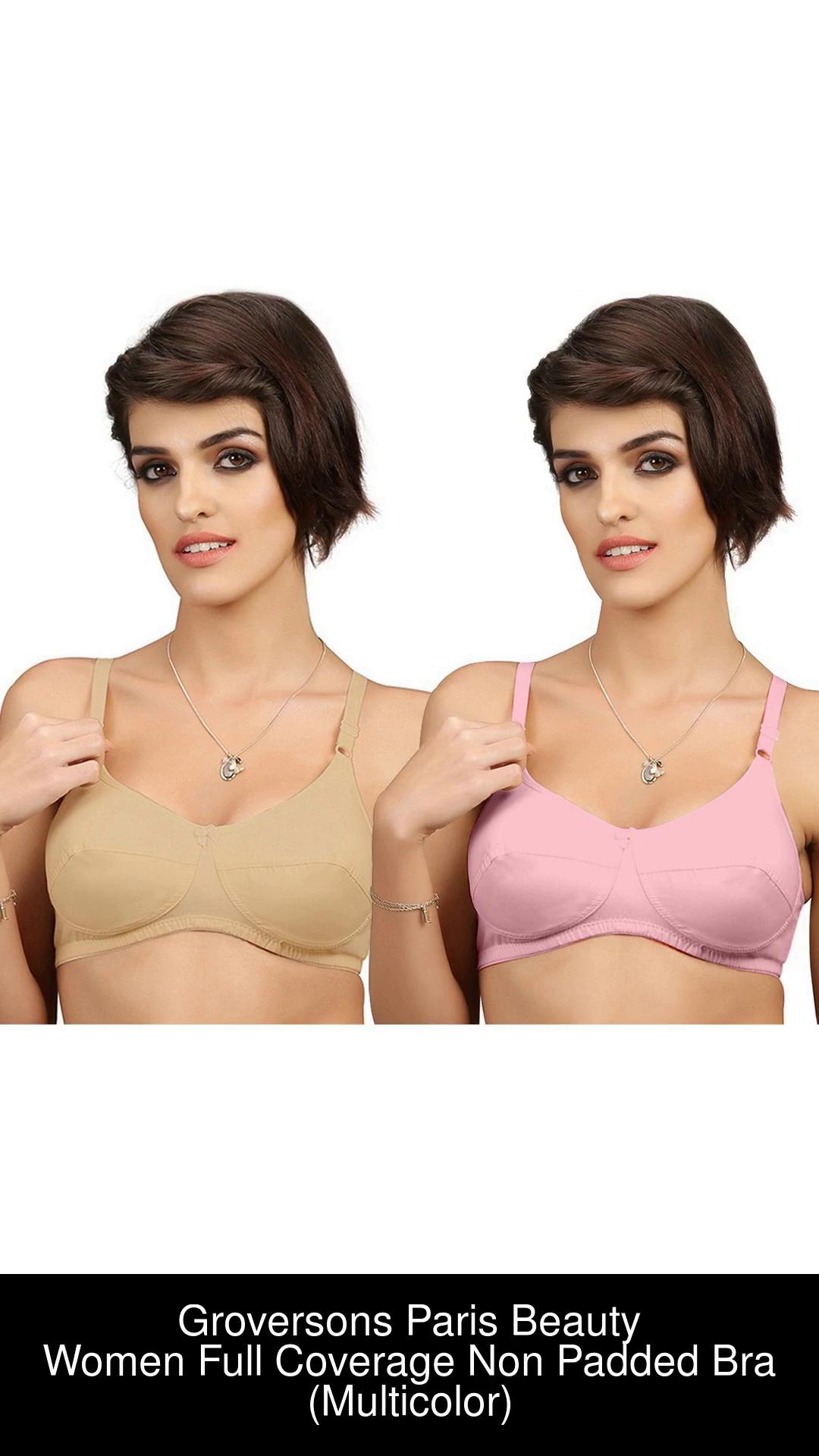 Groversons Paris Beauty Women's Cotton Full Coverage Pratibha Bra – Online  Shopping site in India