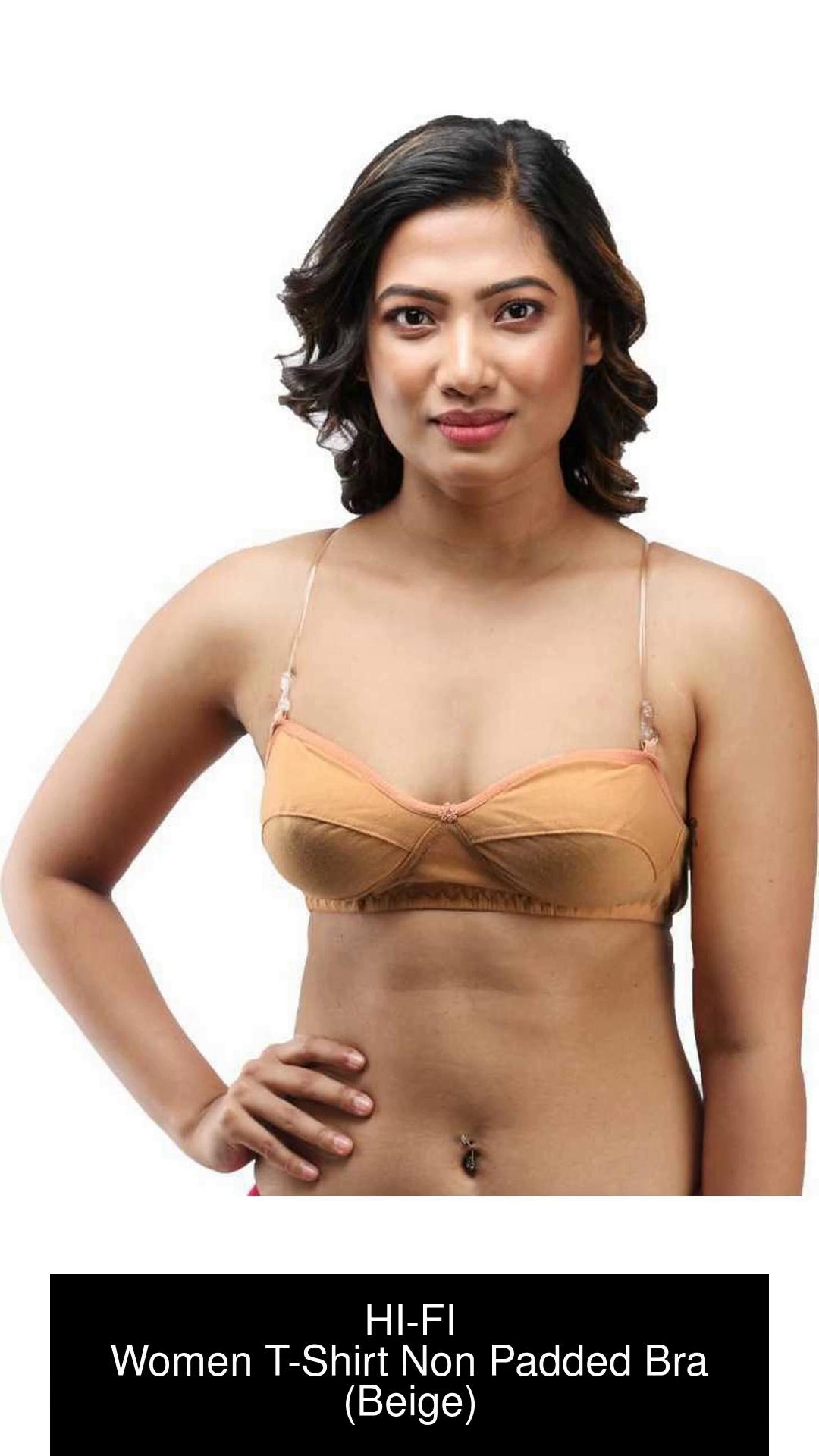 Buy HI-FI Women T-Shirt Non Padded Bra Online at Best Prices in
