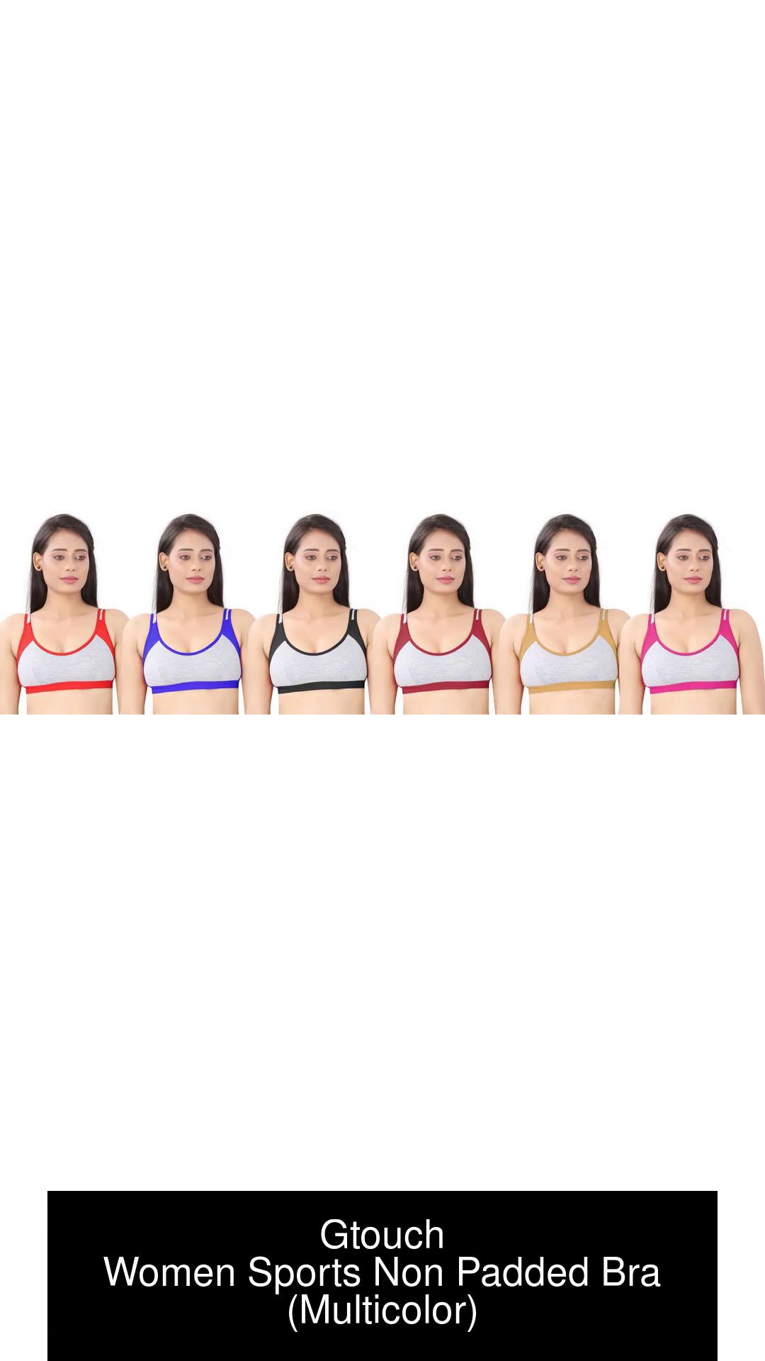 LORLIVA Women Multicolor Lace Pack of 3 Non-Padded Bra (40A)