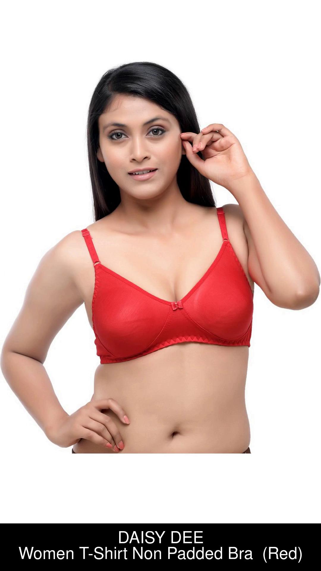 DAISY DEE DAISY DEE Women Girls Non Padded Cotton Bra in Red Color-Lopez -  RED 32B Women T-Shirt Non Padded Bra - Buy DAISY DEE DAISY DEE Women Girls  Non Padded Cotton