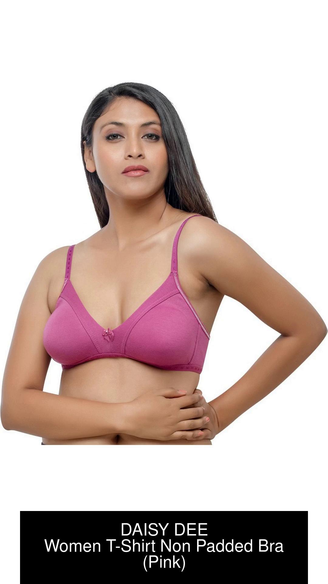 Buy DAISY DEE Women T-Shirt Non Padded Bra (Pink Online at Best Prices in  India - JioMart.