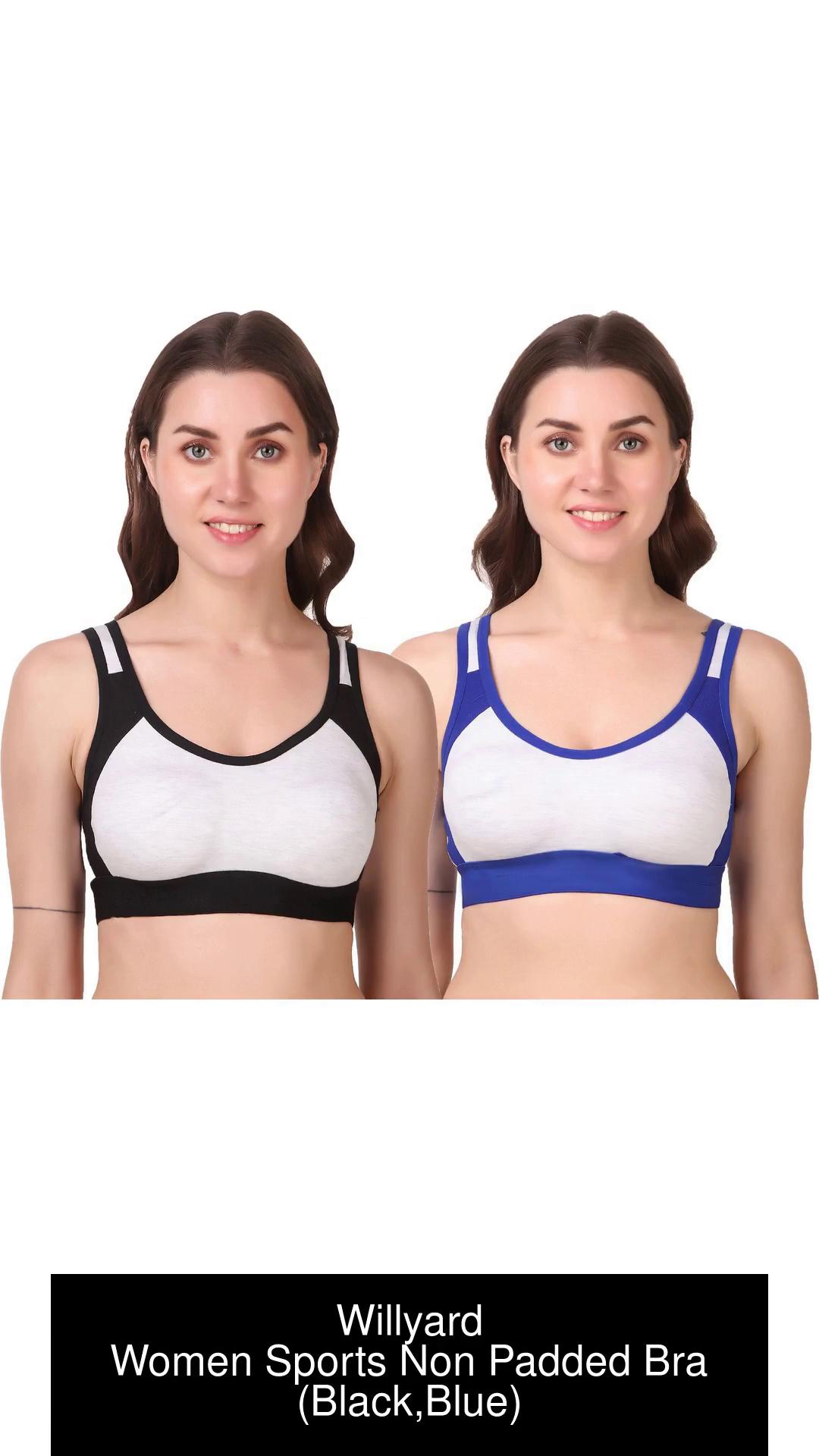 Cotton Non-Padded Sports Bra Panty Set for Girls Ladies and Women, Red, Low  at Rs 45/piece in New Delhi