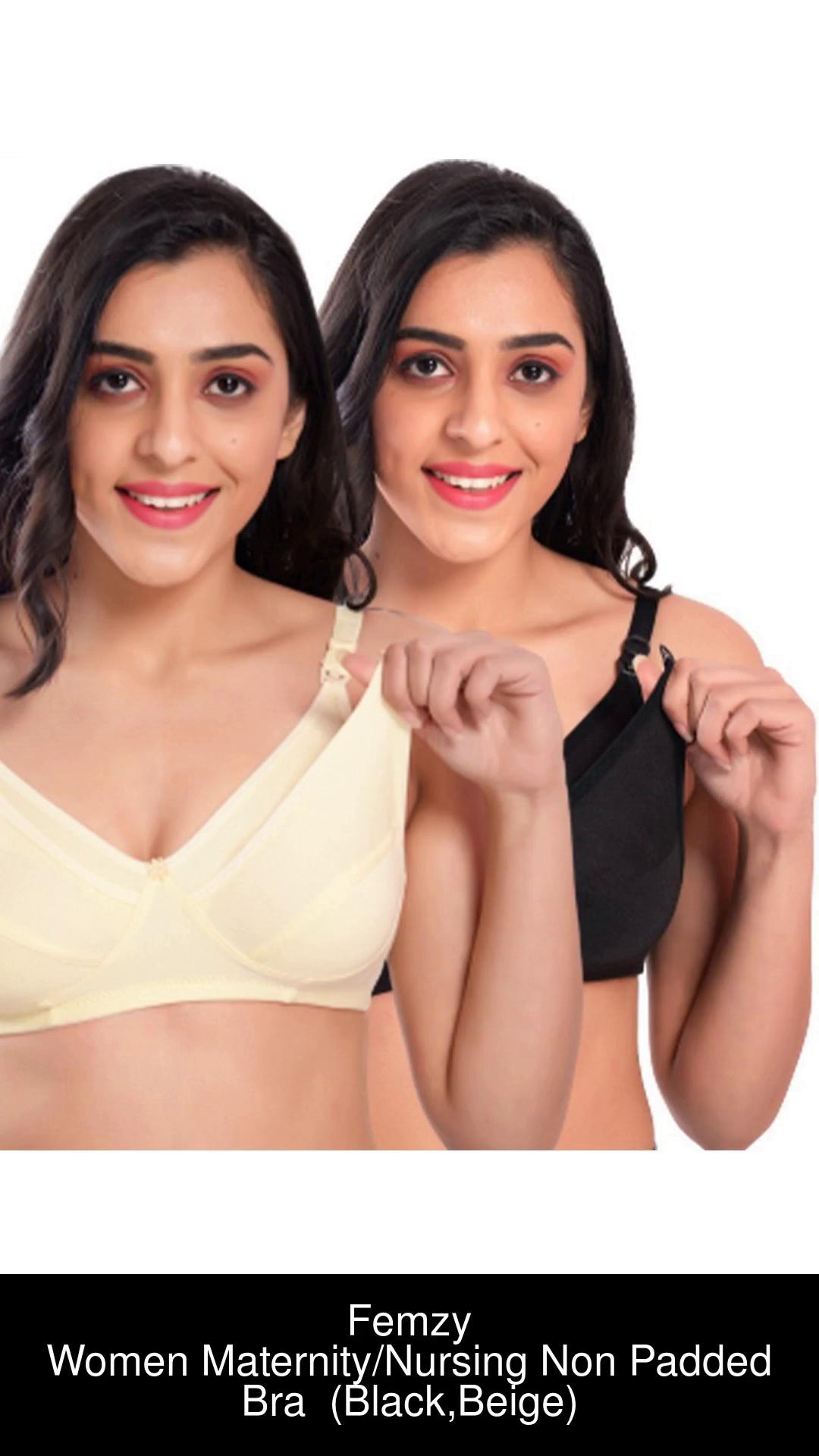Femzy Women Maternity/Nursing Non Padded Bra - Buy Femzy Women  Maternity/Nursing Non Padded Bra Online at Best Prices in India