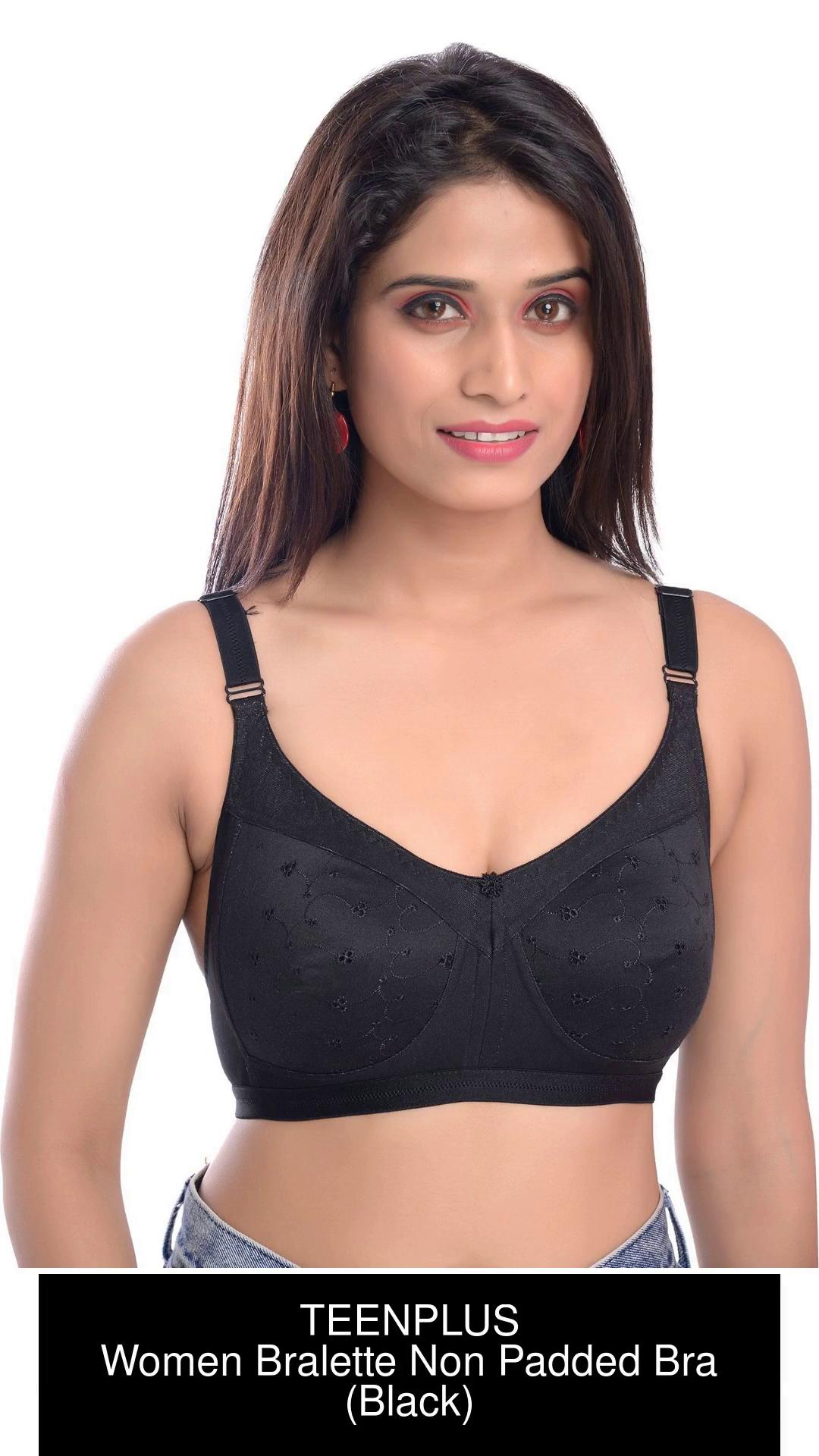 TEENPLUS MOULDED,NON PADDED BRA Women Bralette Non Padded Bra - Buy  TEENPLUS MOULDED,NON PADDED BRA Women Bralette Non Padded Bra Online at  Best Prices in India